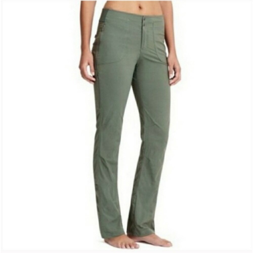 Athleta Trekkie Pants Olive Green